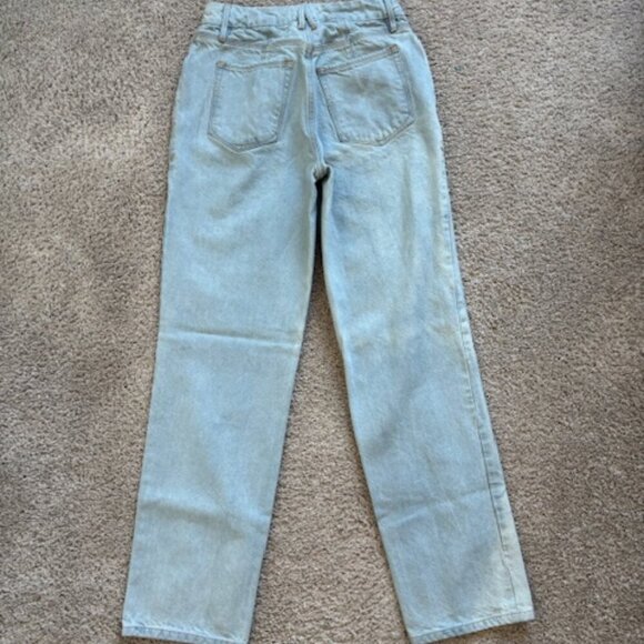 GOOD AMERICAN Good 90s jeans size 0 - Picture 2 of 10